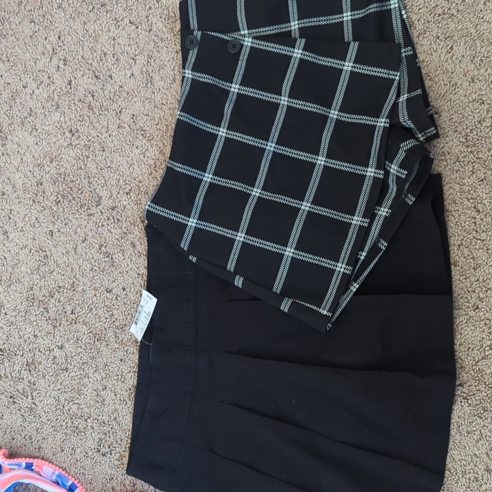 2 Girls Pleated Skirts